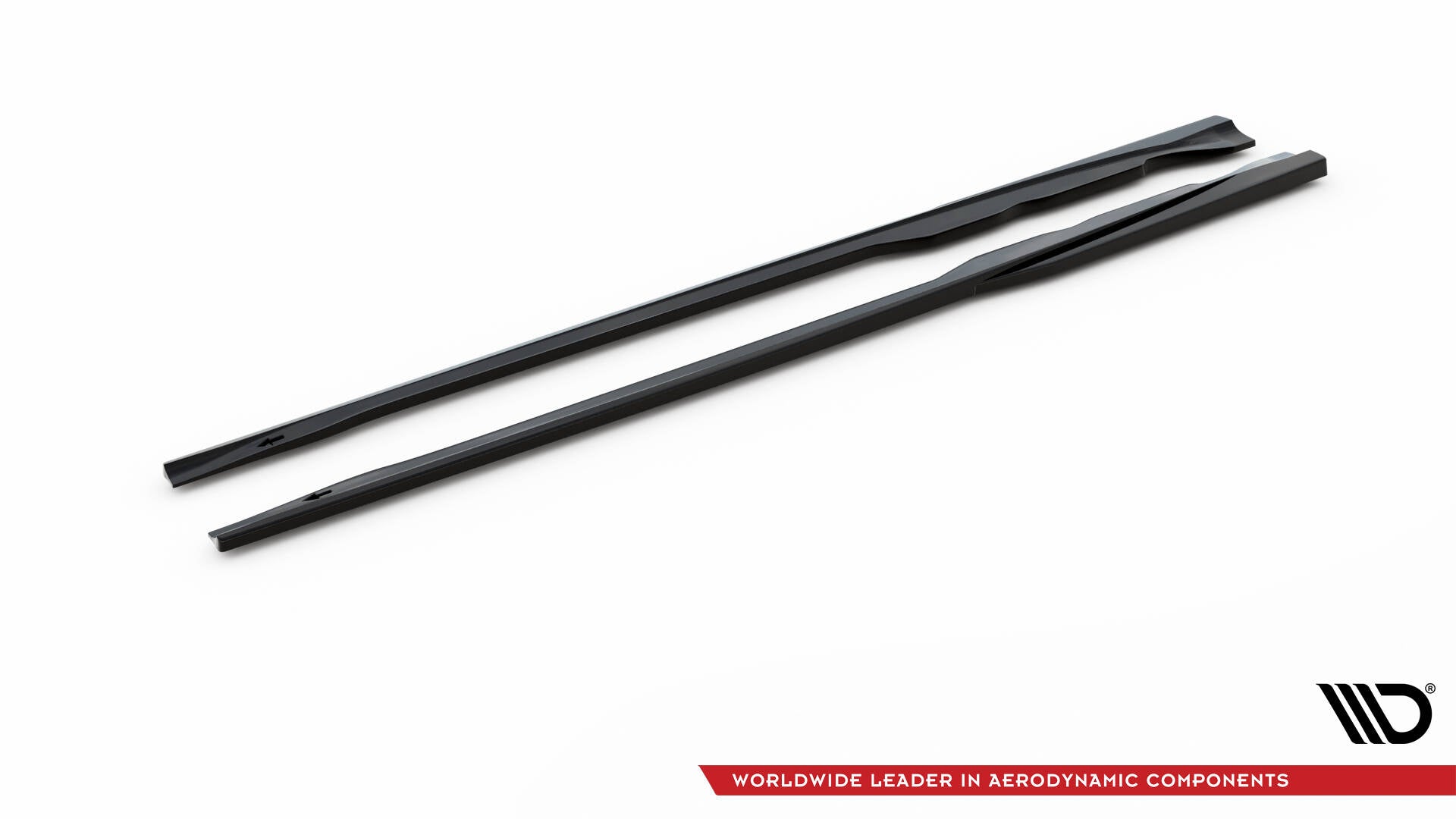 Maxton Design Street+ Seitenschweller Leisten passend für Audi TT S-Line 8S schwarz Hochglanz