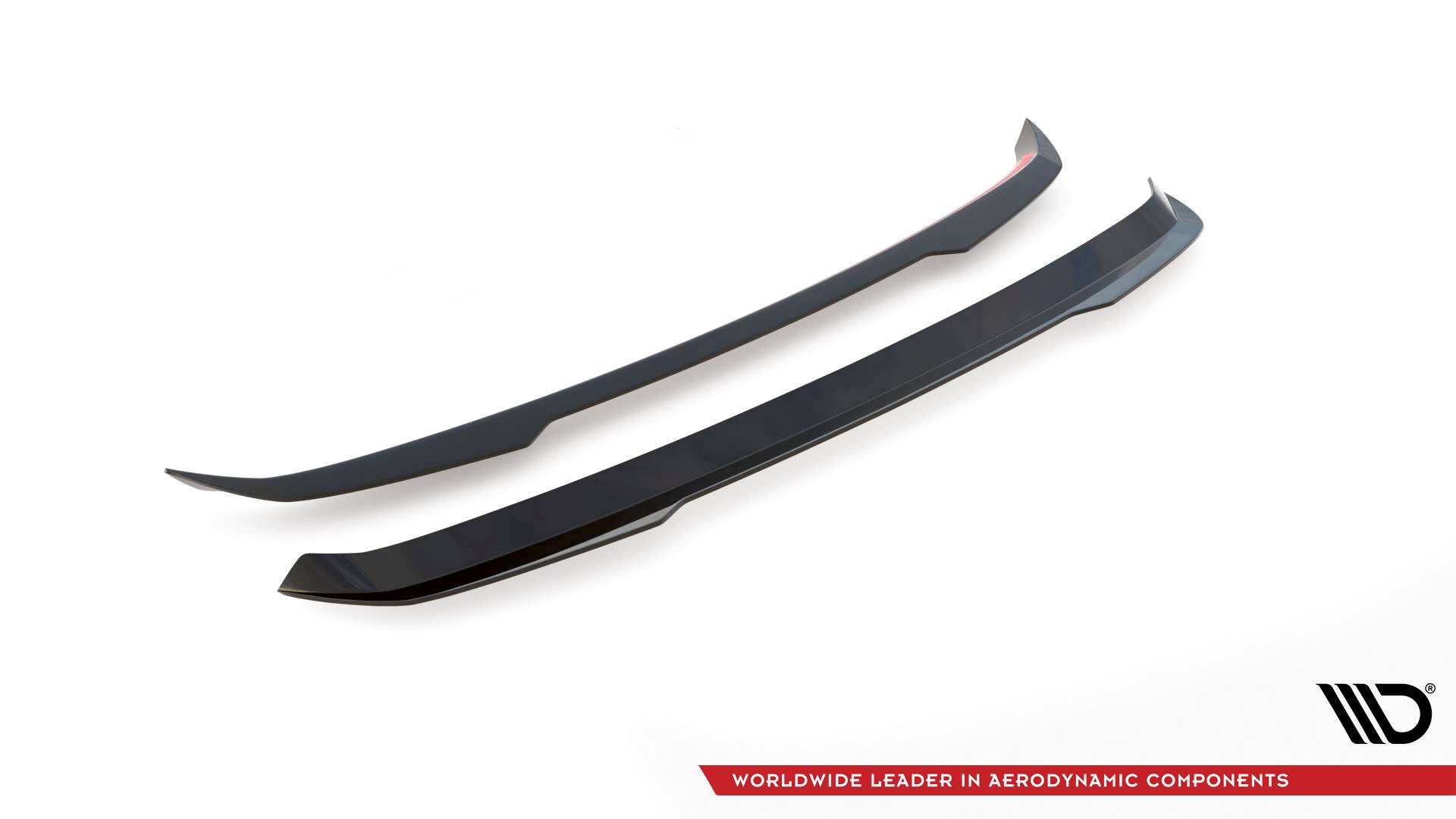 Maxton Design Spoiler CAP V.2 passend für Peugeot 208 Mk2 schwarz Hochglanz