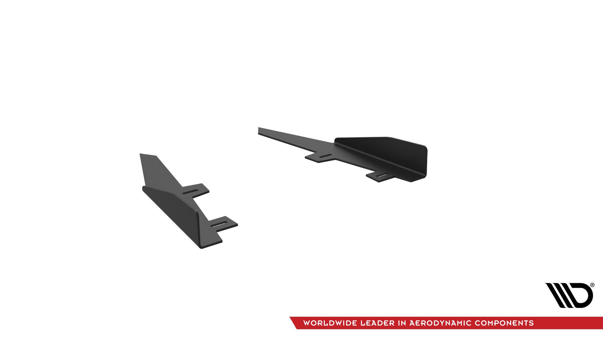 Maxton Design Hintere Seiten Flaps Passend für Audi A7 S-Line C7 Schwarz Hochglanz