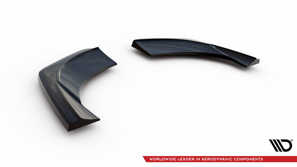 Maxton Design Heck Ansatz Flaps Diffusor passend für OPEL ASTRA J OPC / VXR schwarz Hochglanz