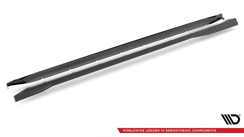 Maxton Design Prepreg Carbon Fiber Seitenschweller BMW M3 Limousine / Touring G80 / G81 für BMW M3 G80