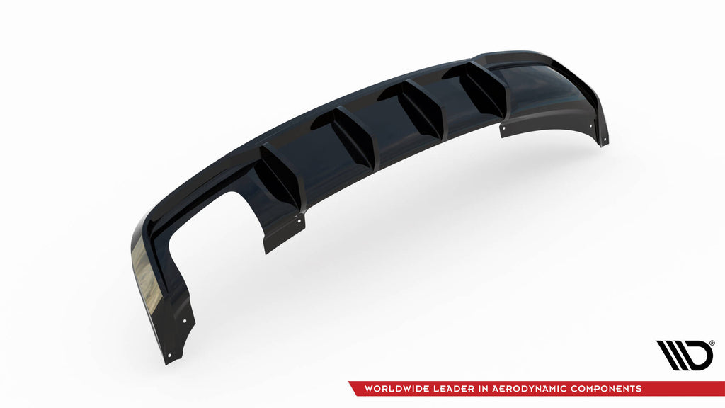 Maxton Design Diffusor Heck Ansatz passend für BMW 1er M-Paket E82