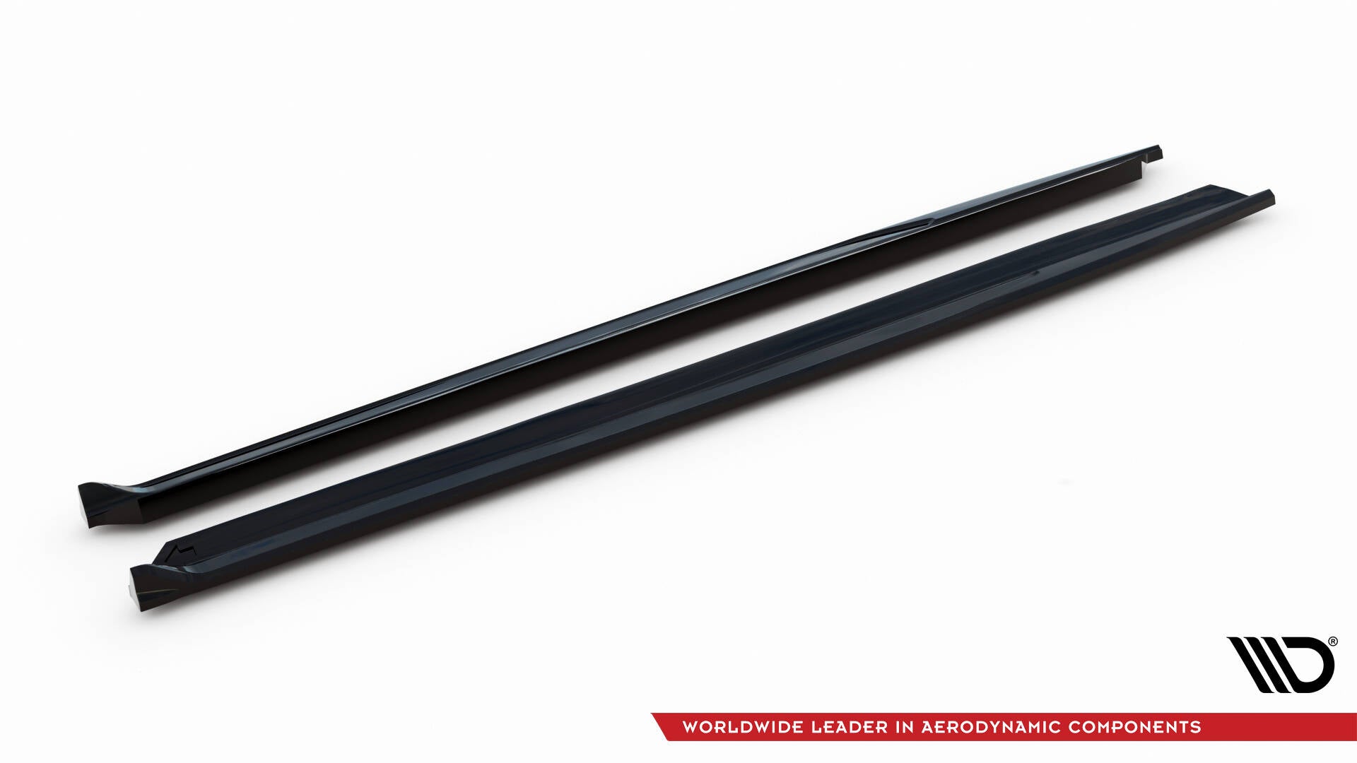 Maxton Design Street+ Seitenschweller Leisten passend für Peugeot 308 GT SW Mk3 schwarz Hochglanz