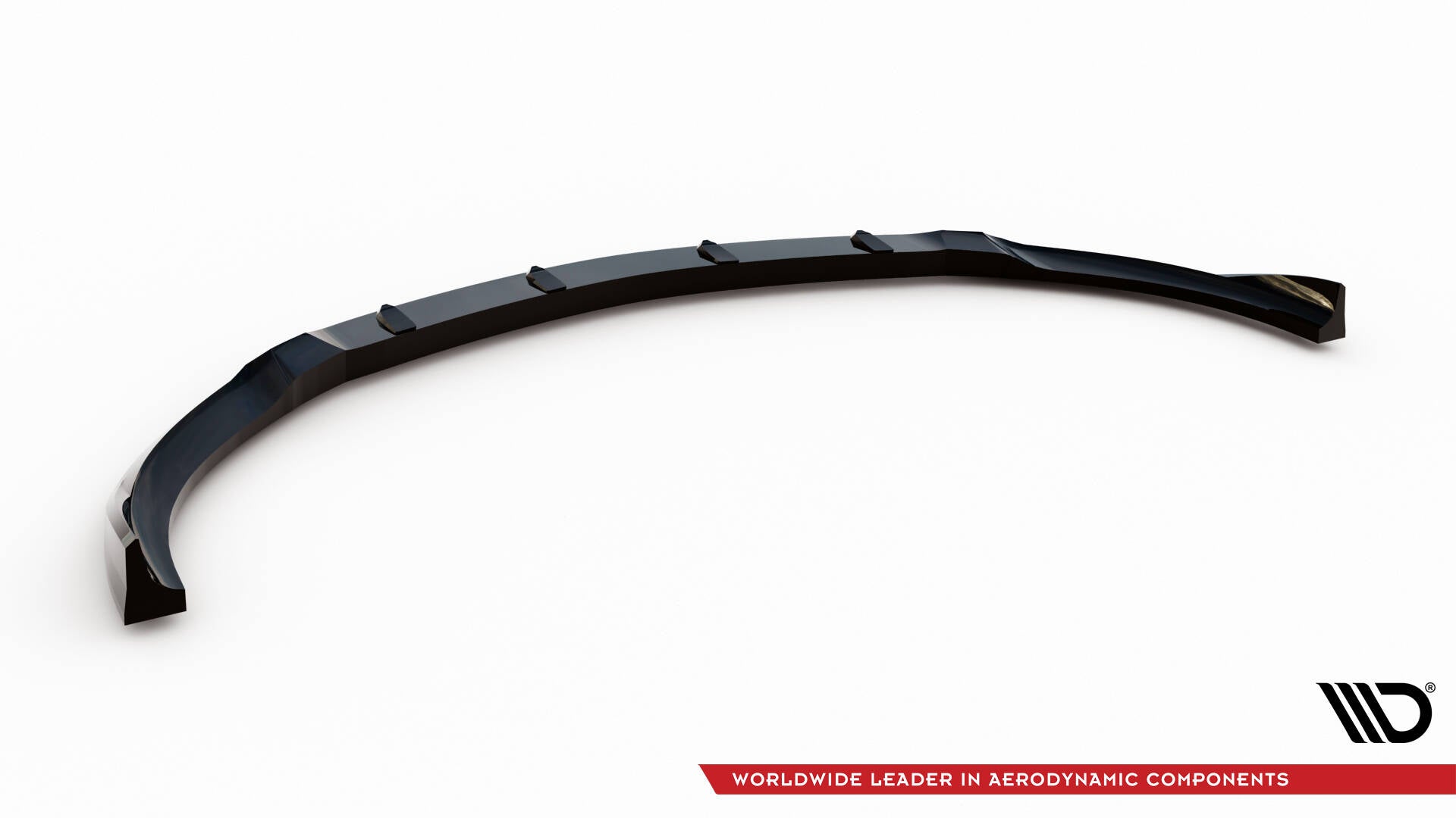 Maxton Design Street+ Spoilerlippe Front Ansatz V.2 passend für Mercedes-AMG GT 63 / 55 / 63 S E Performance C192 schwarz Hochglanz