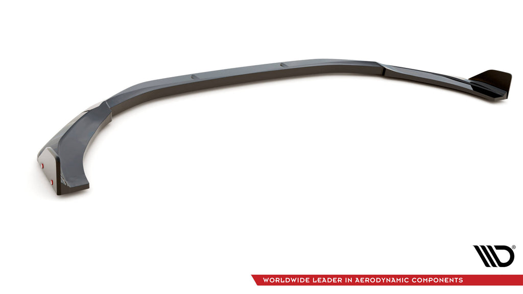 Maxton Design Street+ Spoilerlippe Front Ansatz V.1 + Flaps passend für Audi RS5 F5 Facelift