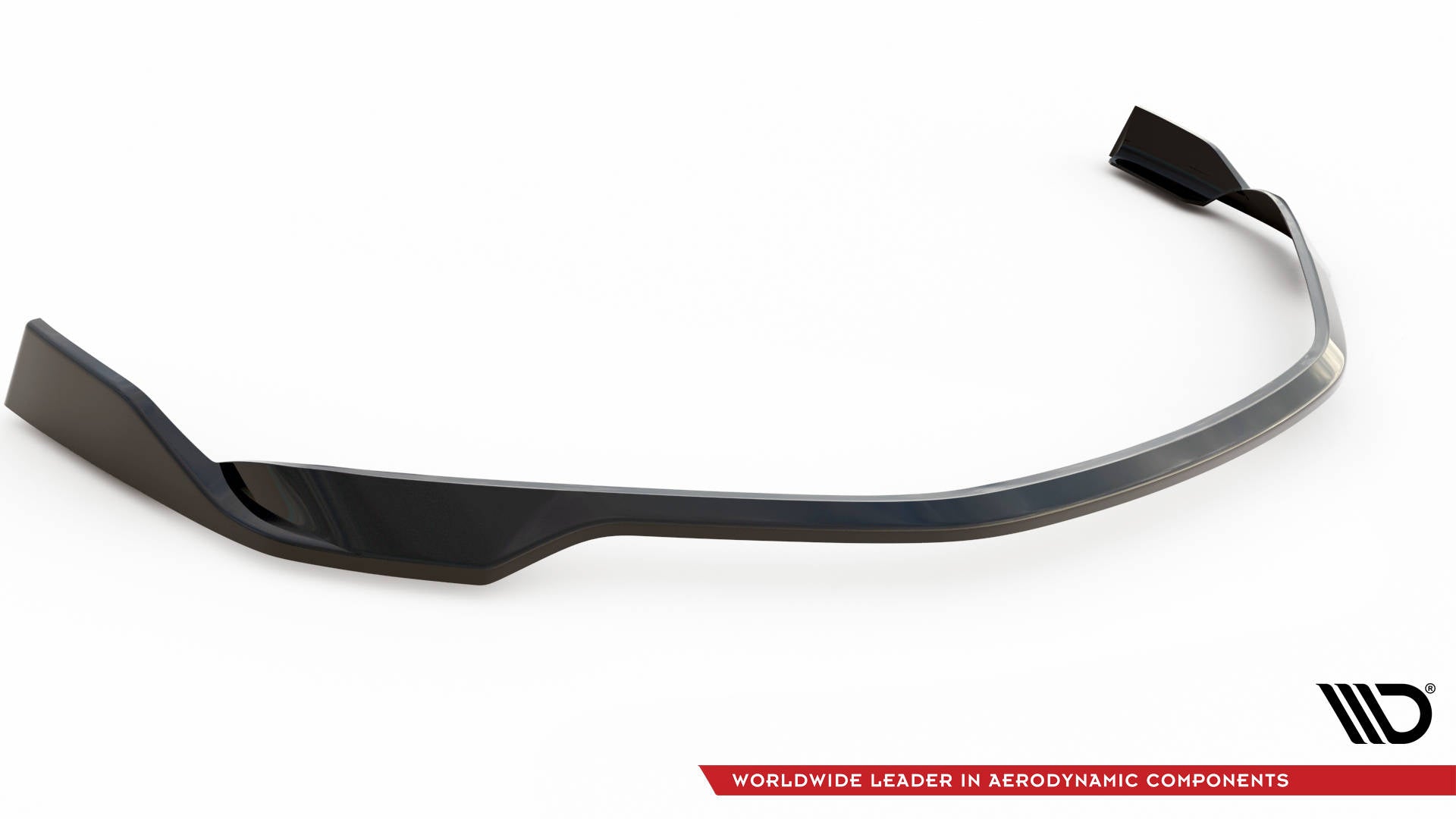 Maxton Design Street+ Spoilerlippe Front Ansatz passend für Porsche 911 Turbo S 992 schwarz Hochglanz