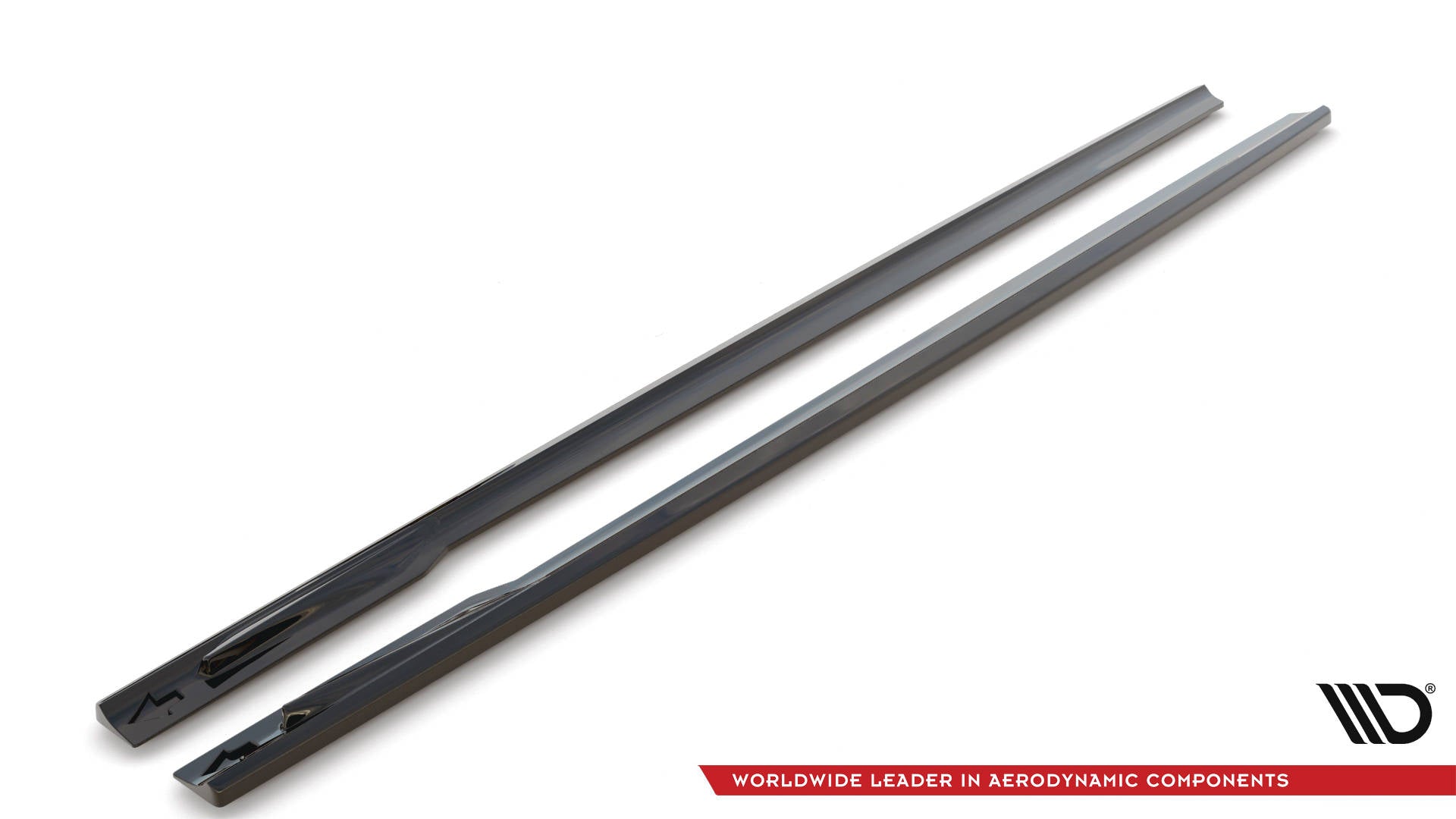 Maxton Design Street+ Seitenschweller Leisten passend für V.1 passend für BMW 4er Gran Coupe M-Paket / M440i G26 schwarz Hochglanz