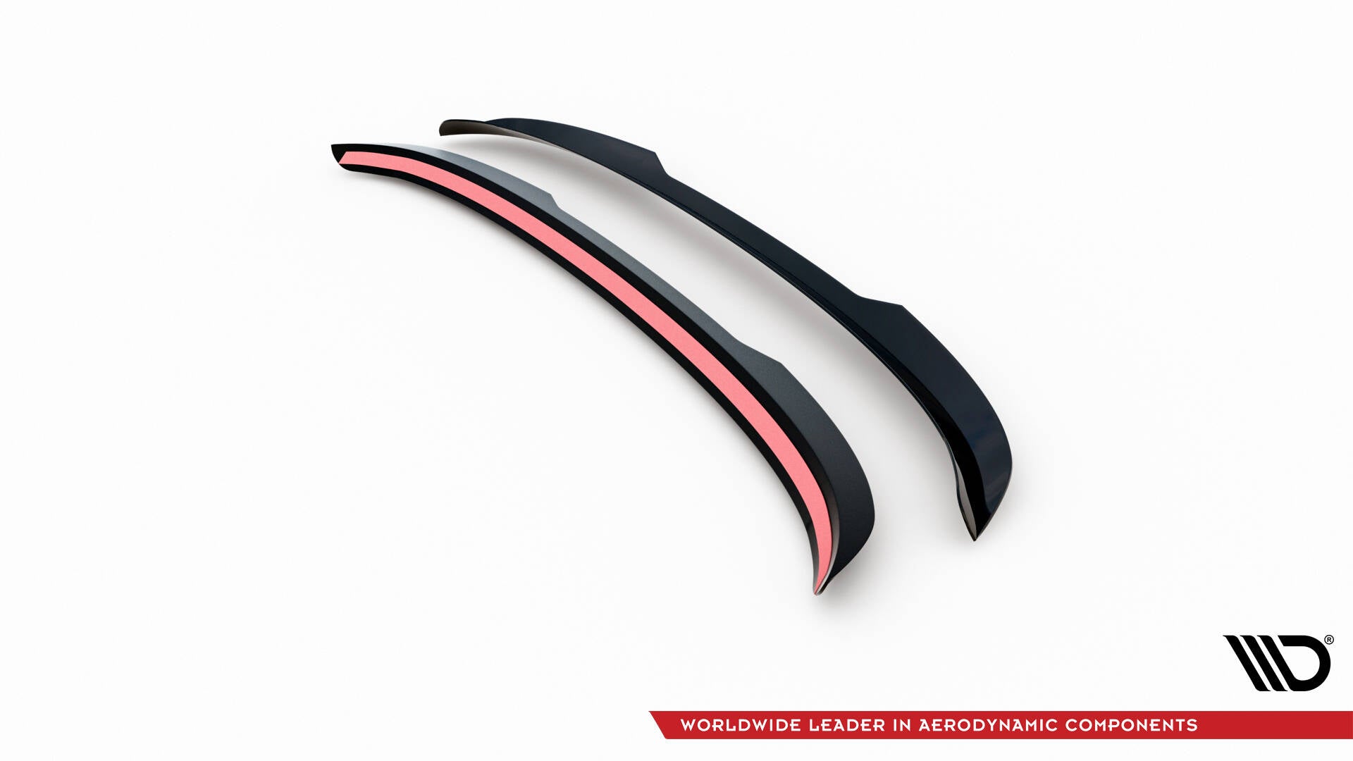 Maxton Design Spoiler CAP passend für Mercedes-Benz GLE SUV AMG-Line / AMG W167 / W167 Facelift schwarz Hochglanz