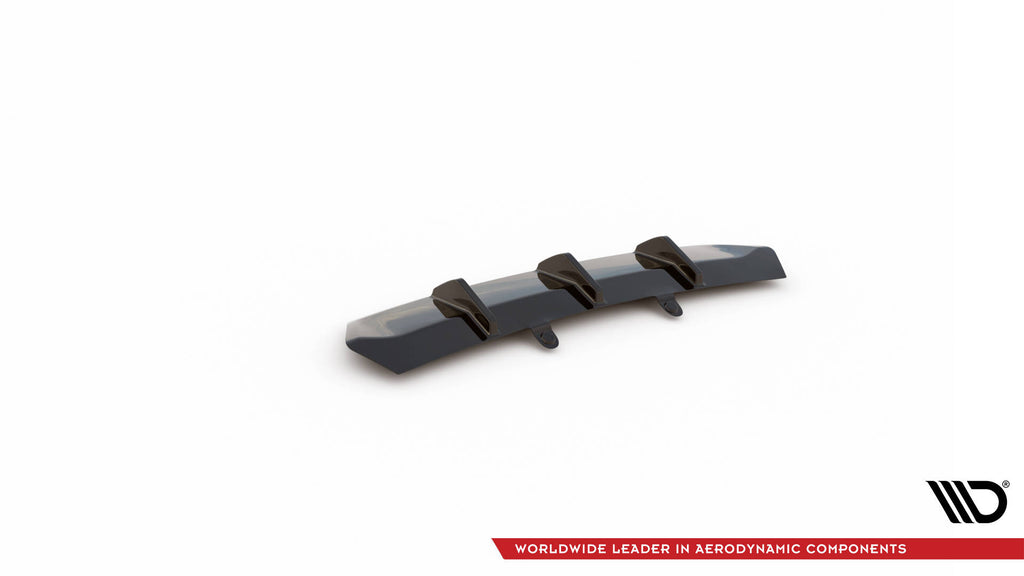 Maxton Design Diffusor Heck Ansatz passend für Renault Talisman schwarz Hochglanz