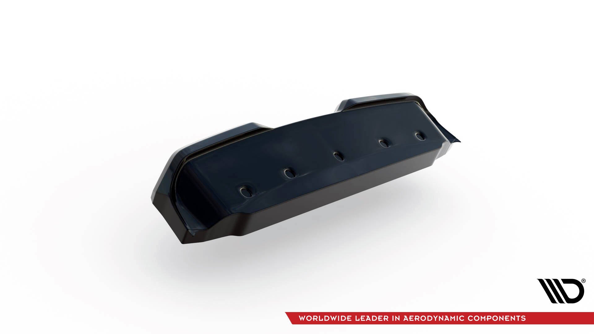 Maxton Design Street+ Mittlerer Diffusor RACE passend für Nissan GTR R35 Facelift schwarz Hochglanz