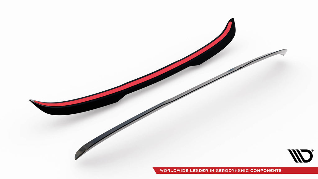 Maxton Design Spoiler CAP passend für OPEL ASTRA J OPC / VXR schwarz Hochglanz