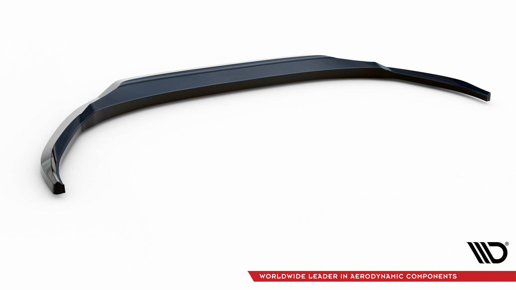 Maxton Design Street+ Spoilerlippe Front Ansatz V.2 passend für Audi A3 8Y schwarz Hochglanz