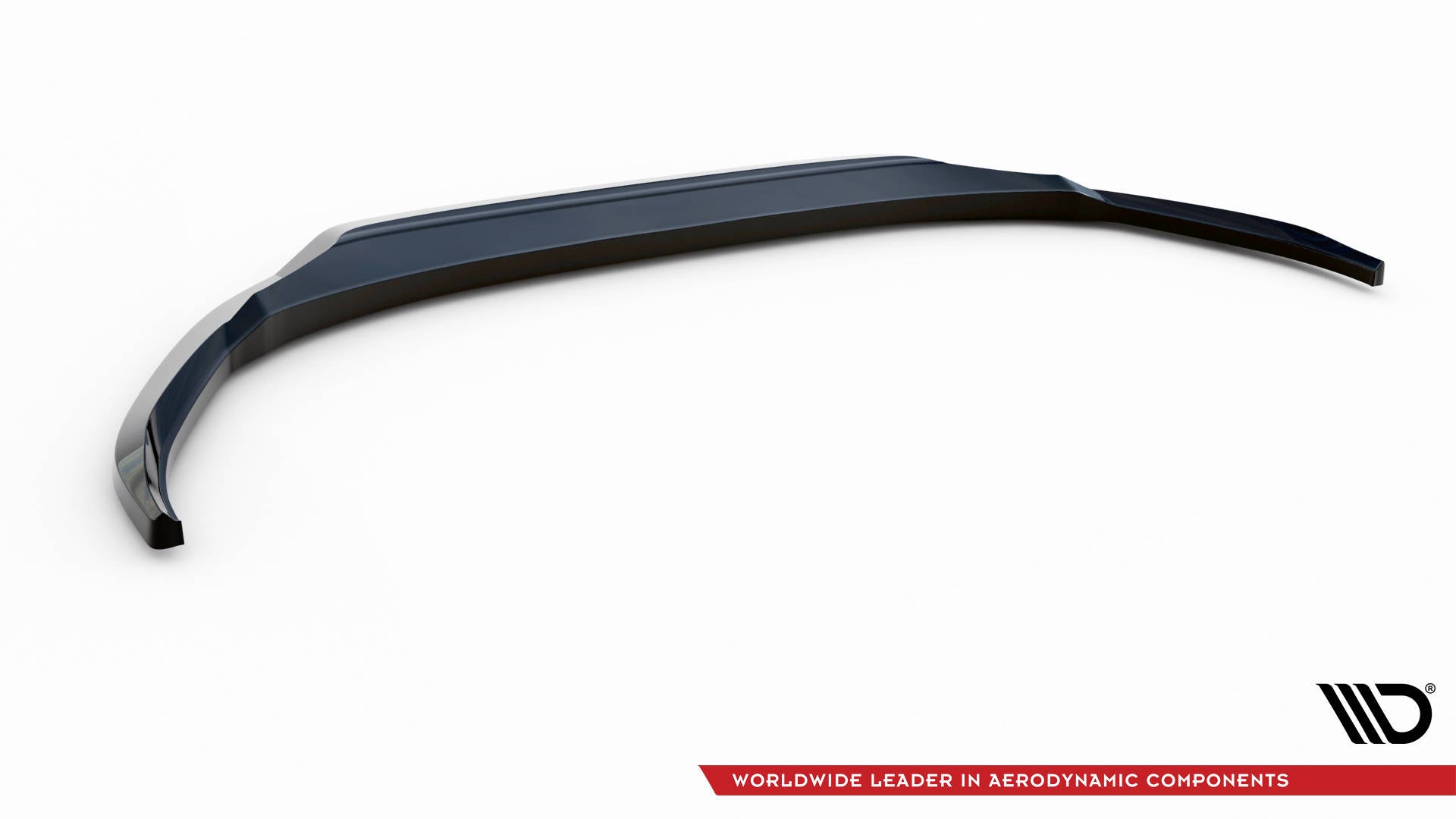 Maxton Design Street+ Spoilerlippe Front Ansatz V.2 passend für Audi A3 8Y schwarz Hochglanz