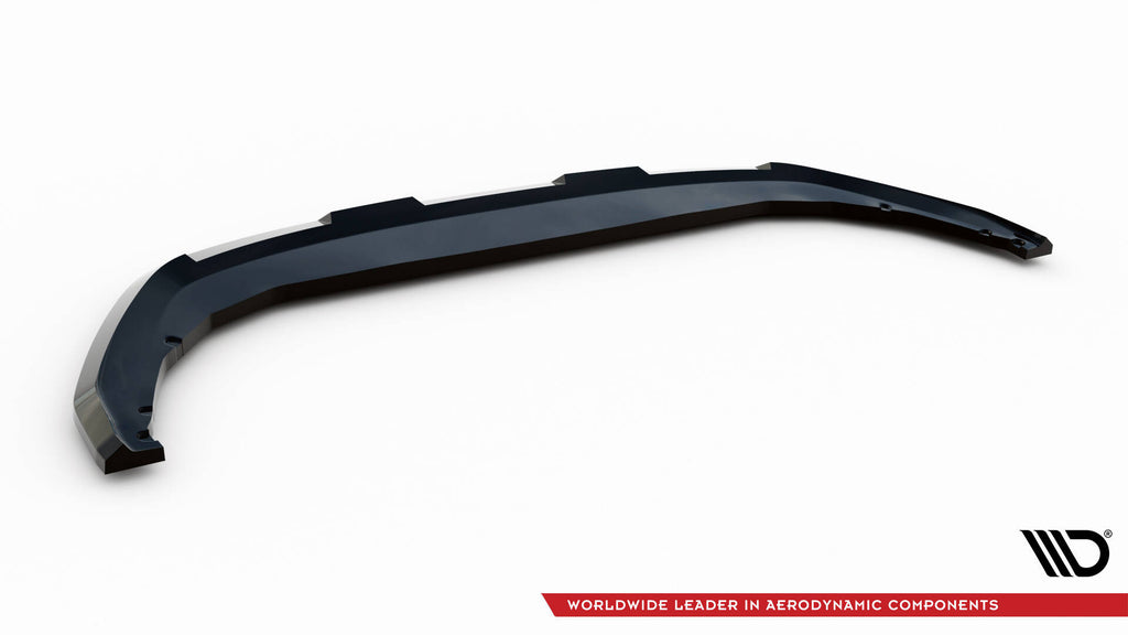 Maxton Design Street+ Spoilerlippe Front Ansatz passend für Renault Austral Iconic / Iconic Esprit Alpine Mk1 schwarz Hochglanz
