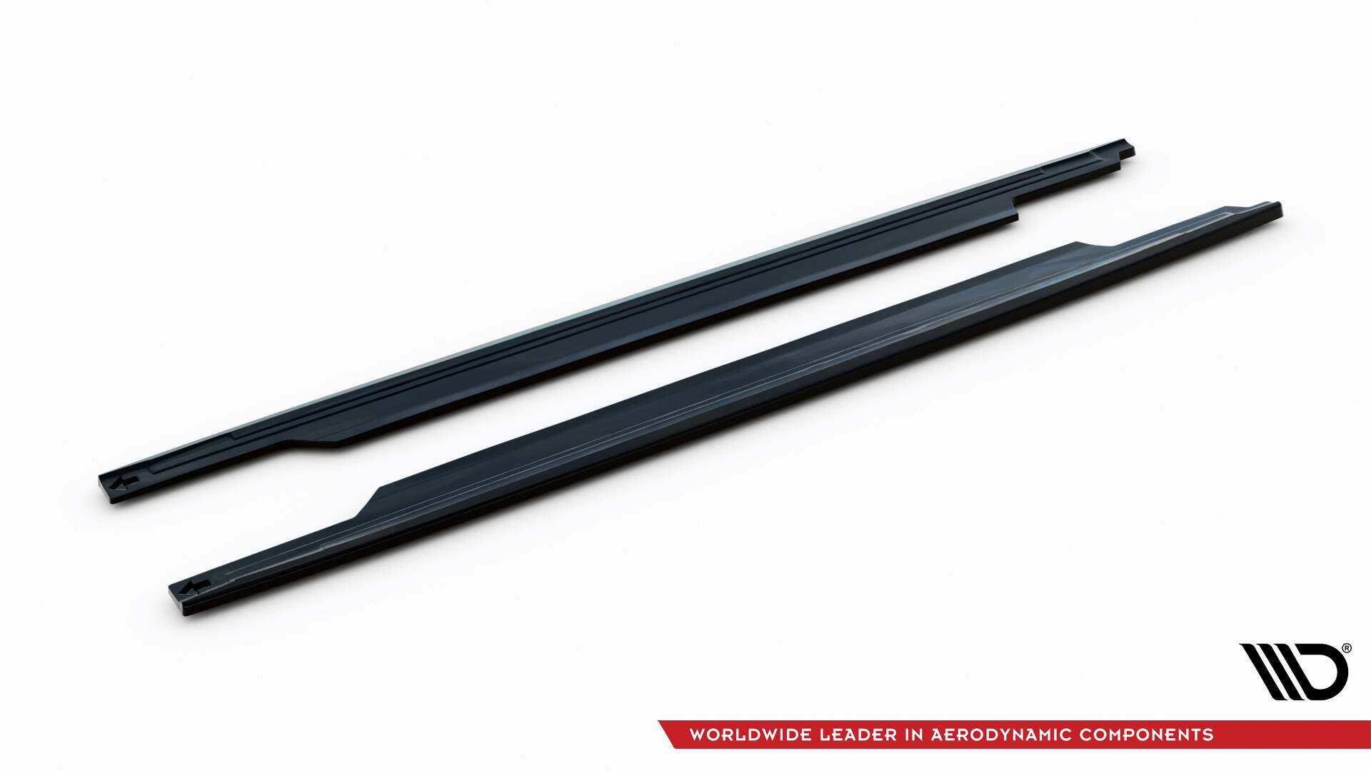 Maxton Design Street+ Seitenschweller Leisten passend für Kia Ceed GT Mk3 schwarz Hochglanz