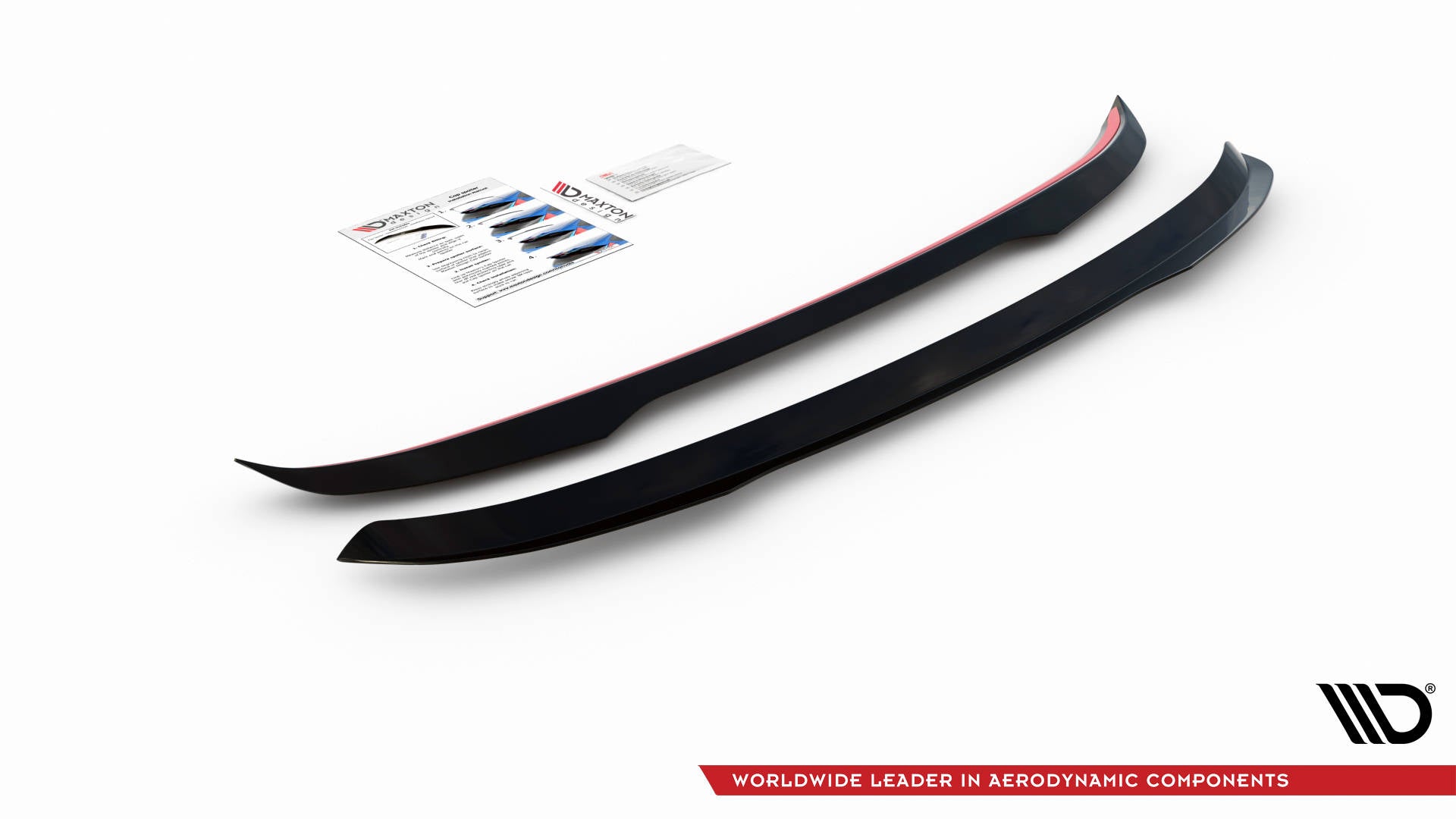 Maxton Design Spoiler CAP passend für BMW X5 M F85 schwarz Hochglanz