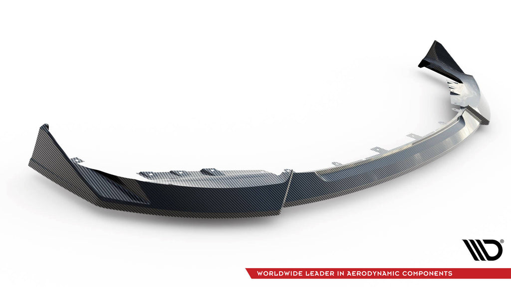 Maxton Design Prepreg Carbon Fiber Street+ Spoilerlippe Front Ansatz V.1 passend für BMW M2 G87