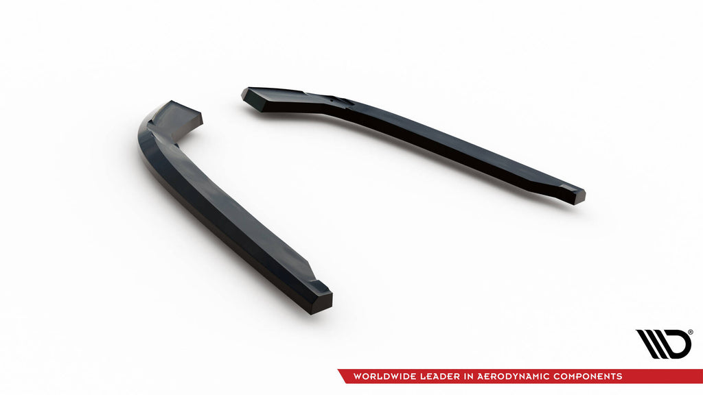 Maxton Design Heck Ansatz Flaps Diffusor passend für VW Jetta GLI Mk7 schwarz Hochglanz