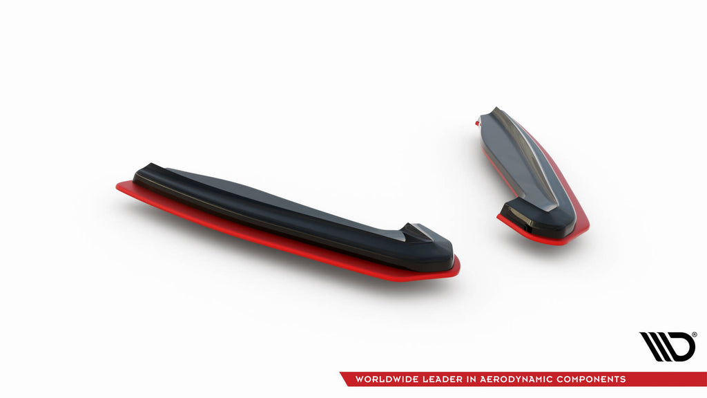 Maxton Design Heck Ansatz Flaps Diffusor V.2 passend für Subaru BRZ Mk1 / Mk1 Facelift schwarz Hochglanz
