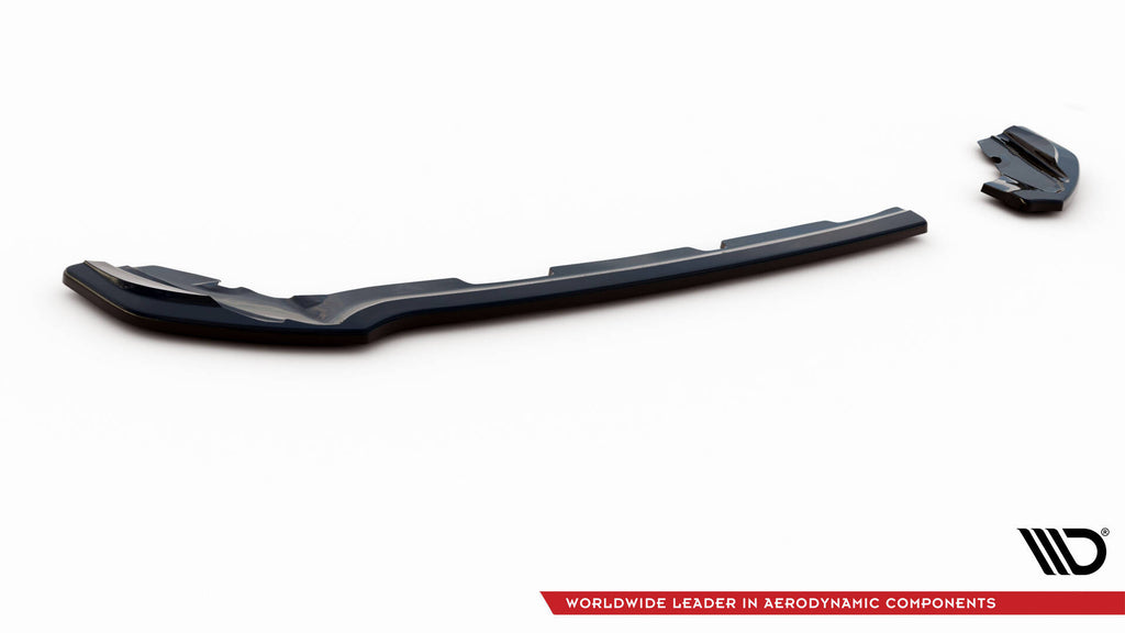 Maxton Design Heck Ansatz Flaps Diffusor passend für Ford Puma ST-Line Mk1 schwarz Hochglanz