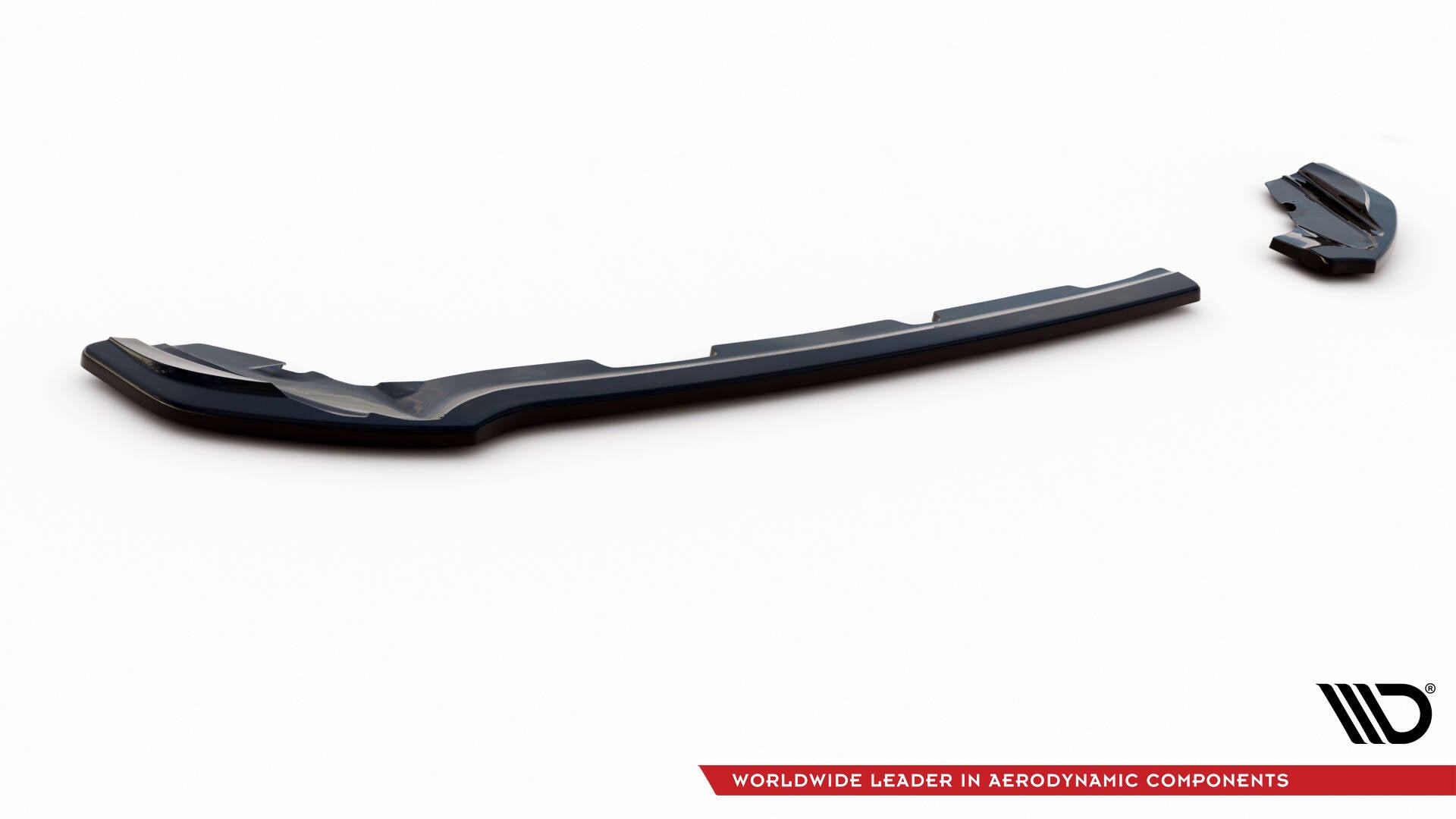 Maxton Design Heck Ansatz Flaps Diffusor passend für Ford Puma ST-Line Mk1 schwarz Hochglanz