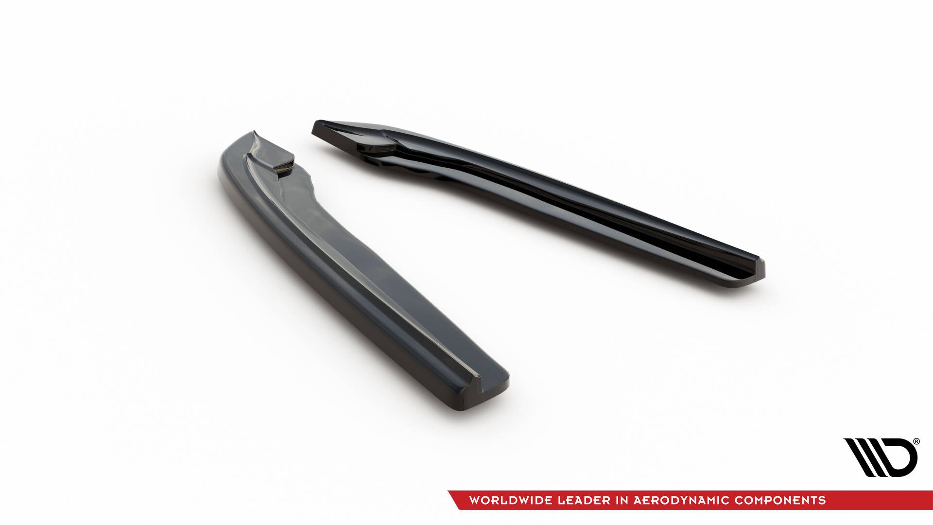 Maxton Design Heck Ansatz Flaps Diffusor passend für BMW M5 F10 schwarz Hochglanz