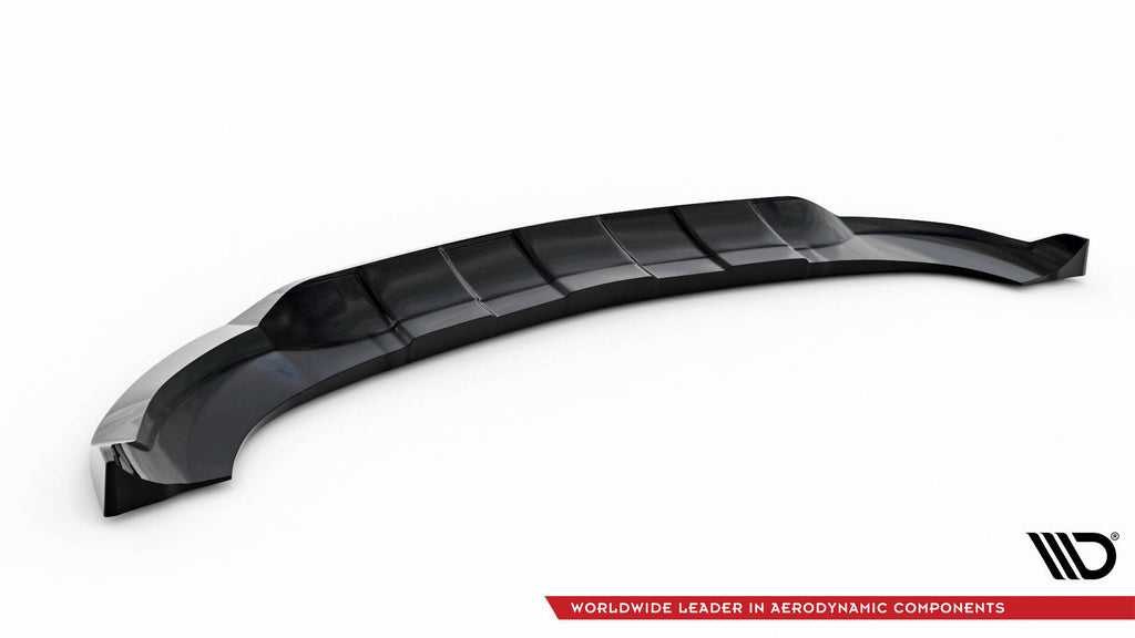 Maxton Design Street+ Spoilerlippe Front Ansatz V.2 passend für Mercedes-Benz GLE Coupe 43 AMG / AMG-Line C292 schwarz Hochglanz