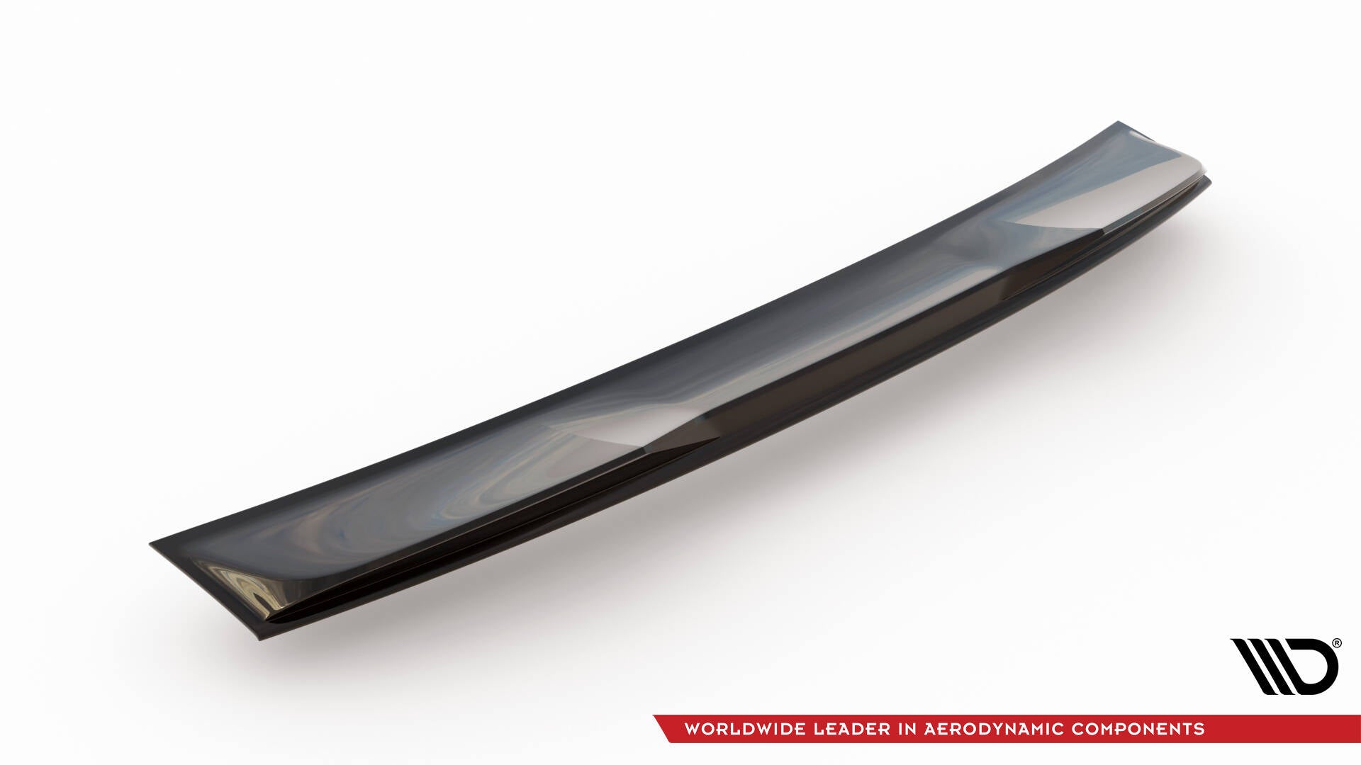 Maxton Design Spoiler CAP 3D passend für Audi TT 8J schwarz Hochglanz