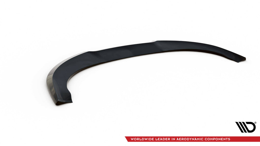 Maxton Design Street+ Spoilerlippe Front Ansatz passend für Audi A4 S-Line B7 schwarz Hochglanz