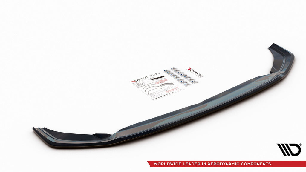 Maxton Design Front Ansatz V.2 für VW POLO MK6 GTI Carbon Look
