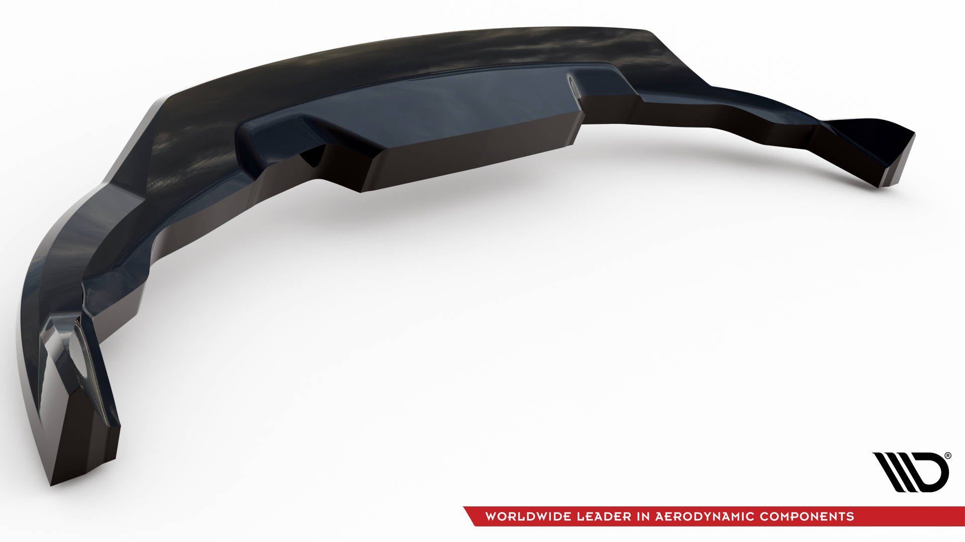 Maxton Design Street+ Mittlerer Diffusor RACE passend für Volvo C40 Mk1 schwarz Hochglanz
