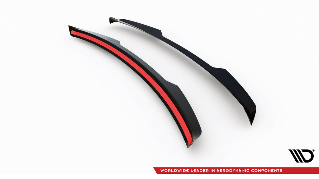 Maxton Design Spoiler CAP passend für Suzuki Vitara S Mk2 schwarz Hochglanz