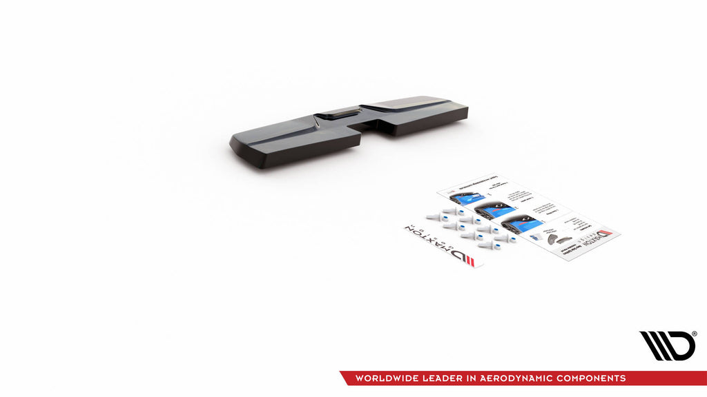 Maxton Design Heckansatz Nissan 370Z Nismo Facelift schwarz Hochglanz für Nissan 370Z Nismo