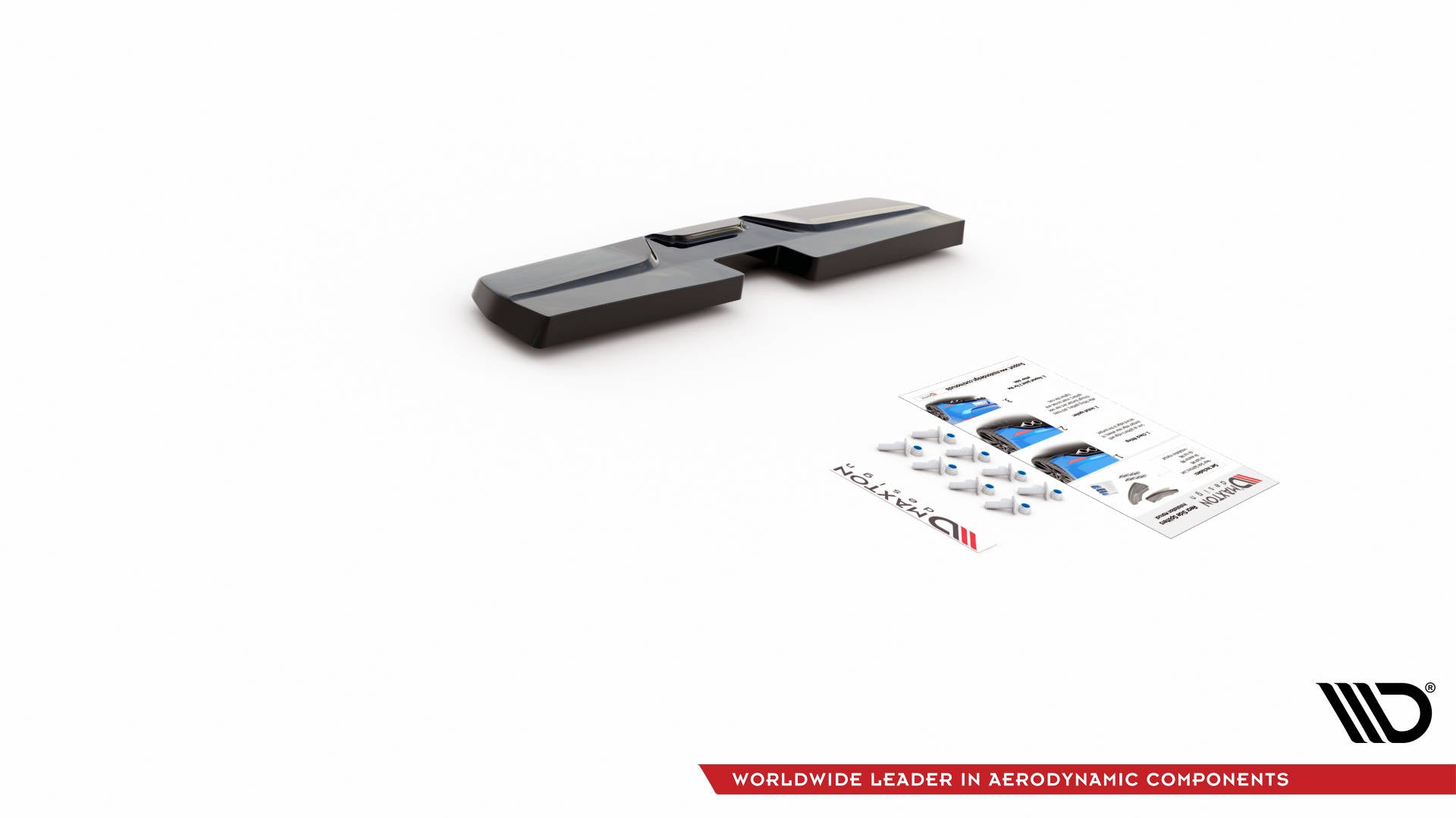 Maxton Design Heckansatz Nissan 370Z Nismo Facelift schwarz Hochglanz für Nissan 370Z Nismo