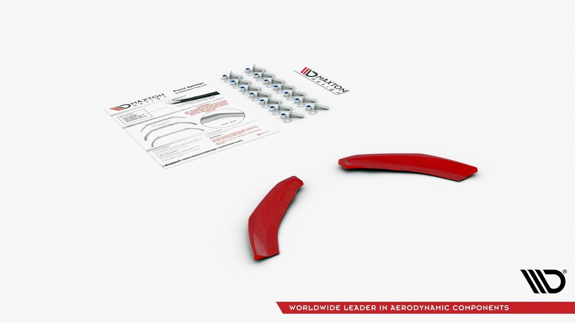 Maxton Design Front Ansatz für Seite VW Polo GTI / R-line Mk6