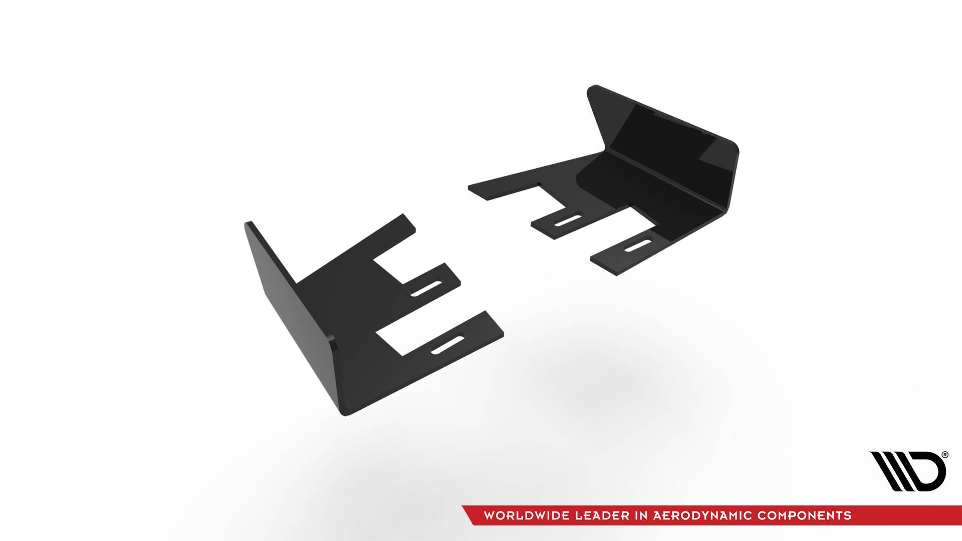 Maxton Design Hintere Seiten Flaps passend für VW Scirocco R Mk3 schwarz Hochglanz