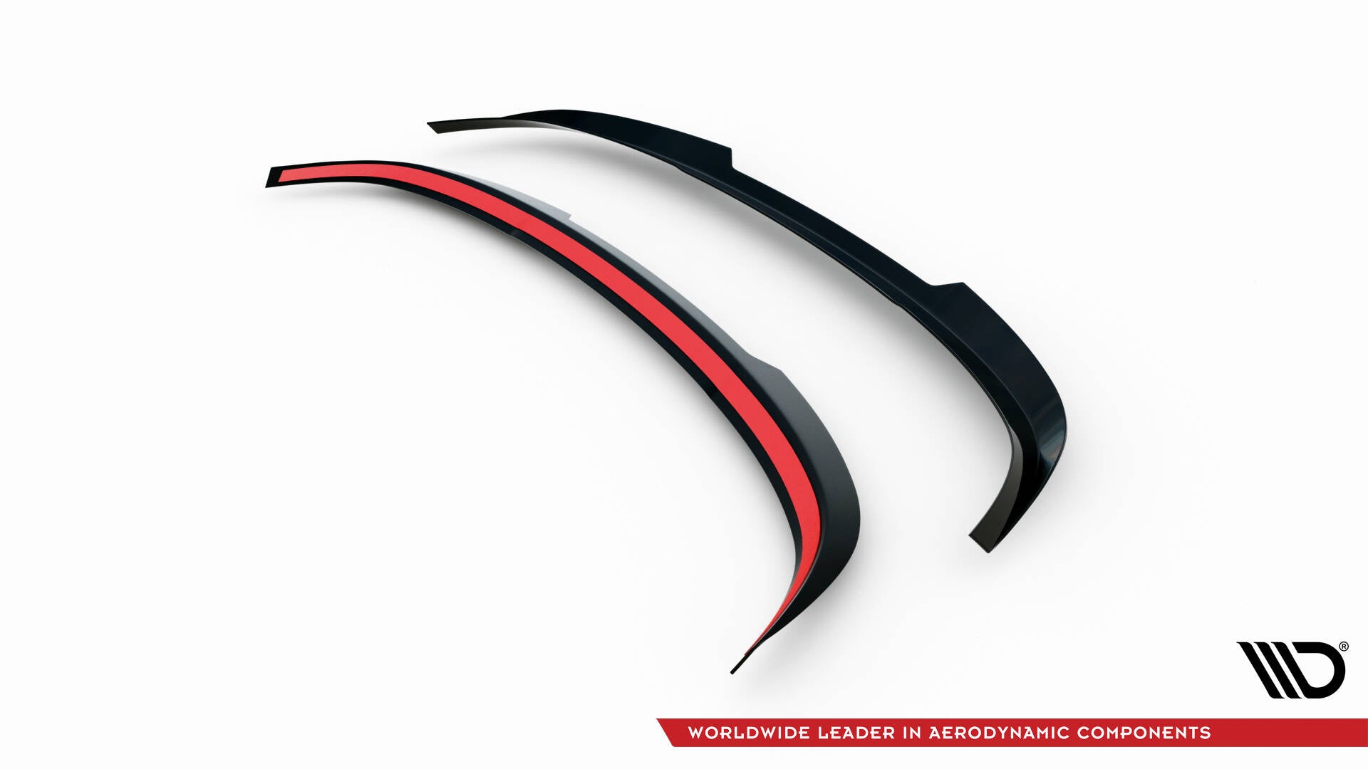 Maxton Design Spoiler CAP V.2 passend für BMW 1er M-Paket F70 schwarz Hochglanz