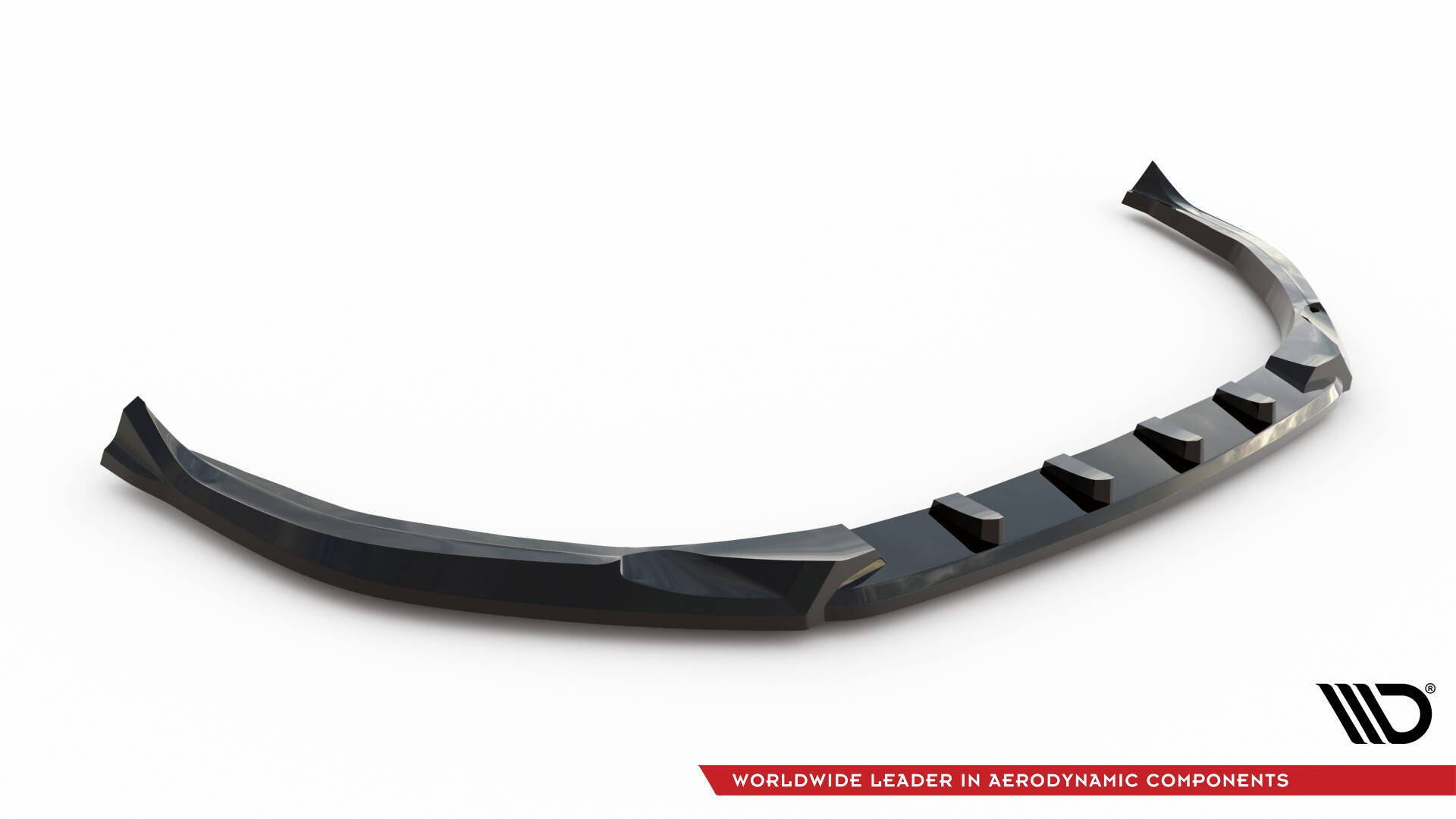 Maxton Design Street+ Spoilerlippe Front Ansatz passend für Peugeot 308 GT Mk3 schwarz Hochglanz