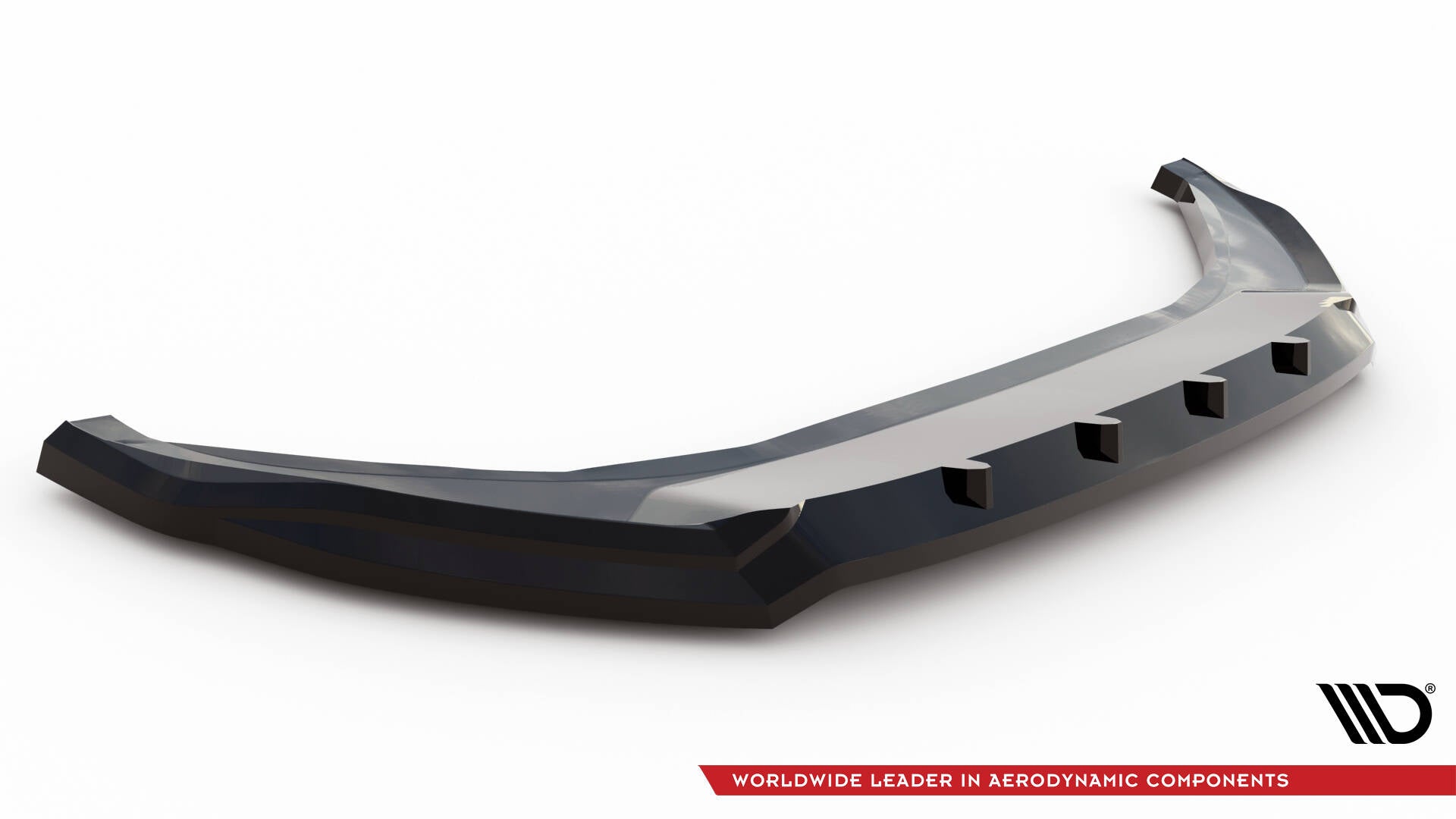Maxton Design Street+ Spoilerlippe Front Ansatz V.2 passend für Seat Tarraco FR Mk1 schwarz Hochglanz