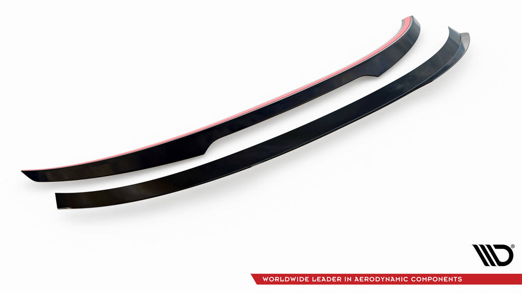 Maxton Design Spoiler CAP passend für BMW 6er GT G32 M-Paket schwarz Hochglanz