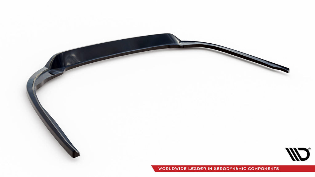 Maxton Design Street+ Mittlerer Diffusor RACE passend für Toyota Avensis Limousine Mk3 Facelift schwarz Hochglanz