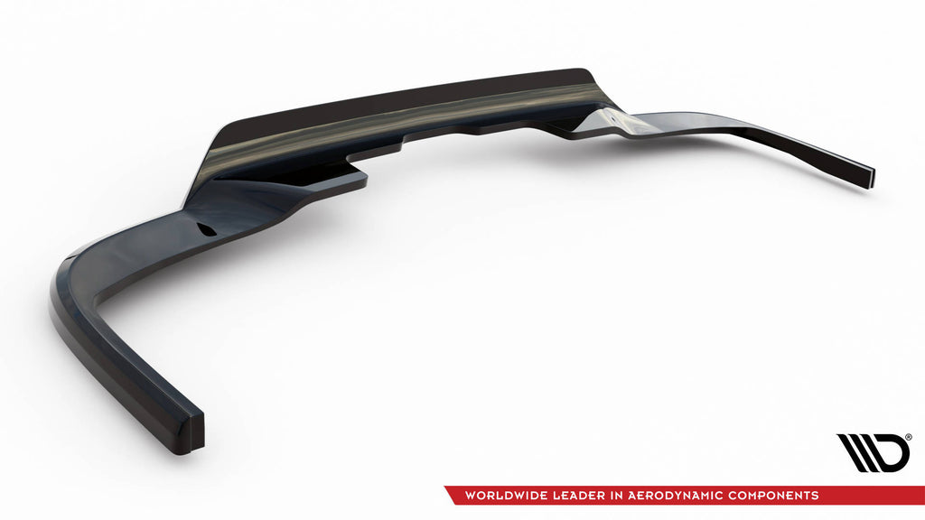 Maxton Design Street+ Mittlerer Diffusor RACE passend für VW Multivan T7 schwarz Hochglanz