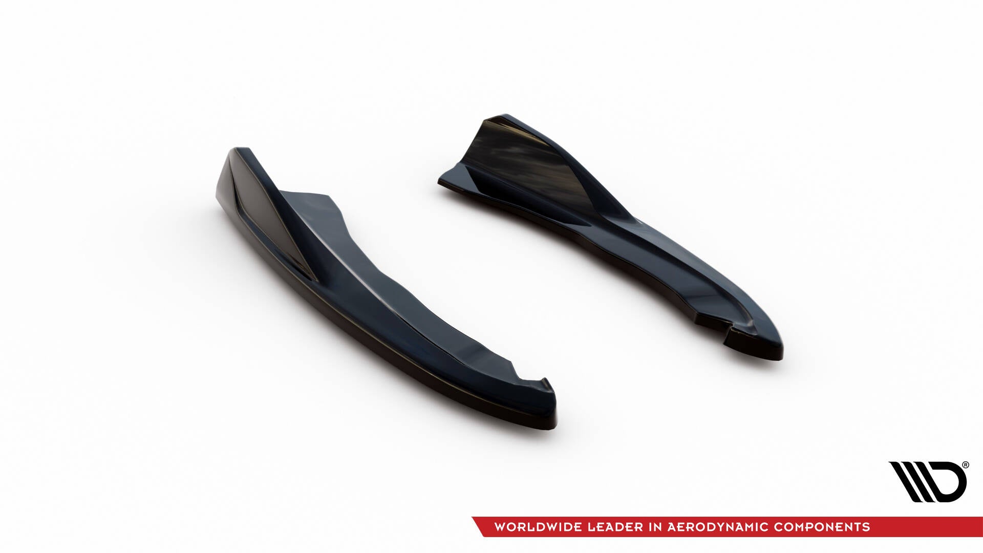 Maxton Design Heck Ansatz Flaps Diffusor V.2 passend für BMW 4er M440i G22 / G23 / G22 Facelift / G23 Facelift schwarz Hochglanz