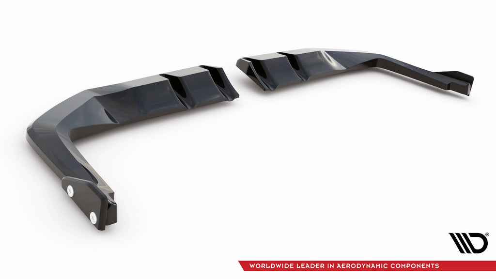 Maxton Design Street+ Mittlerer Diffusor RACE passend für V.1 + Flaps Honda Civic Type-R Mk 11