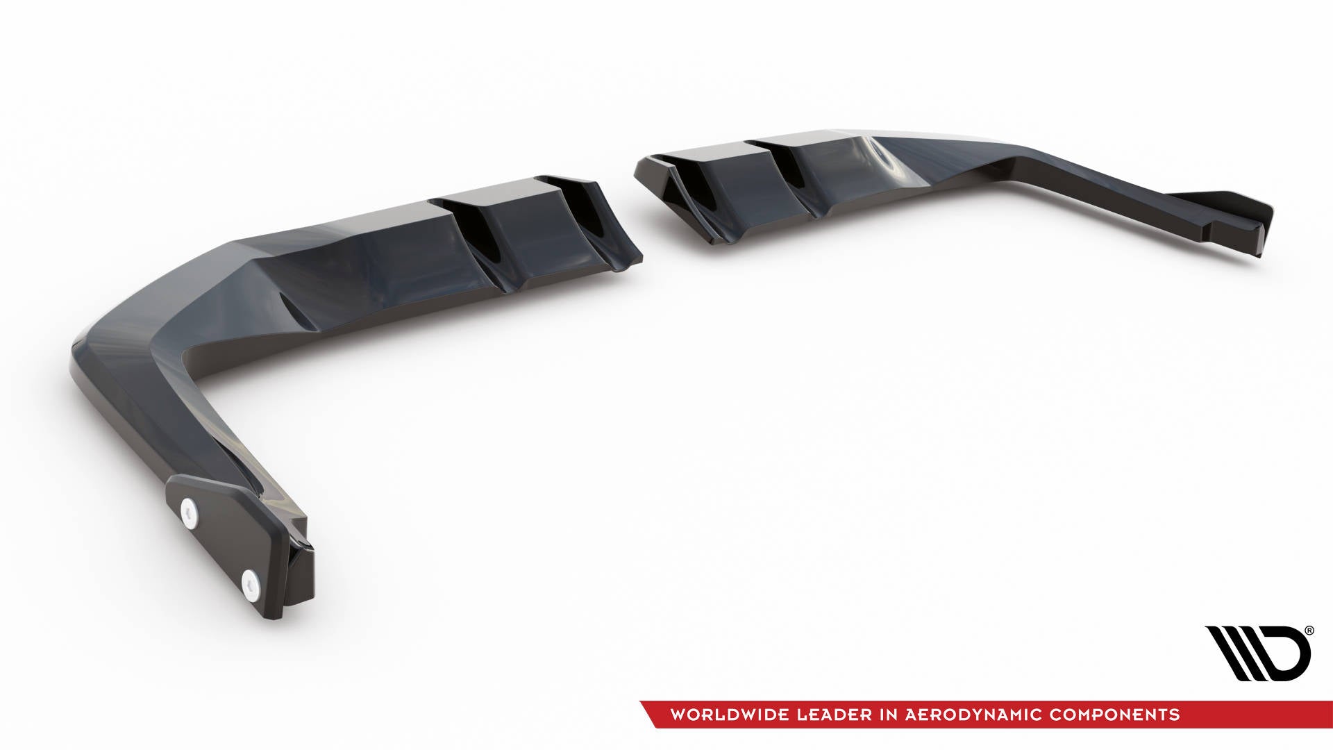Maxton Design Street+ Mittlerer Diffusor RACE passend für V.1 + Flaps Honda Civic Type-R Mk 11
