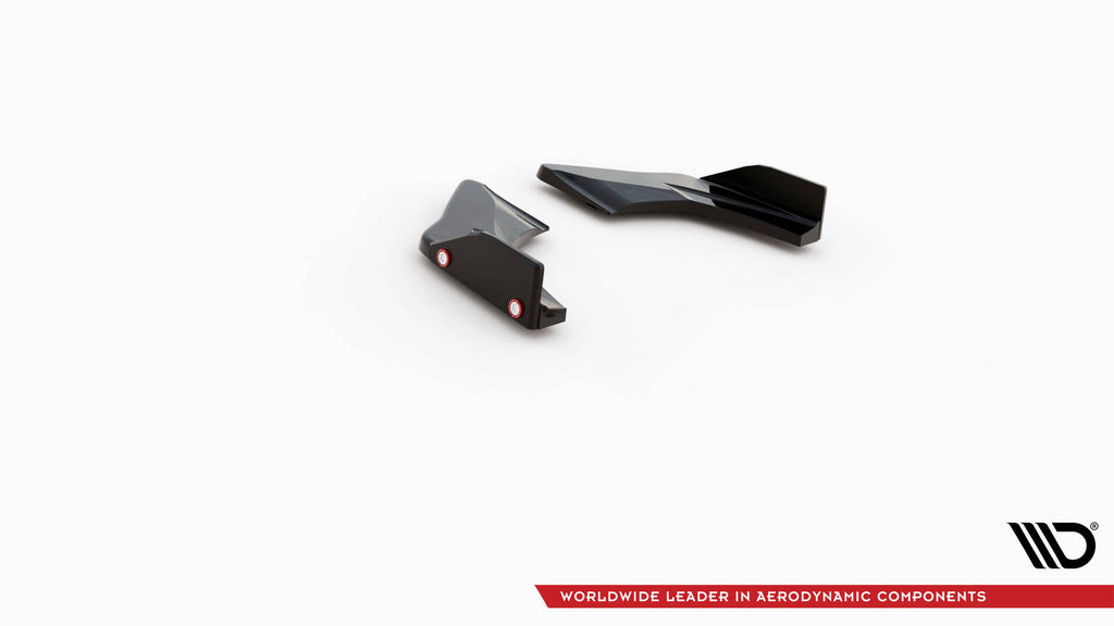 Maxton Design Heck Ansatz Flaps Diffusor V.1 + Flaps passend für VW Golf GTI Clubsport Mk8 Facelift