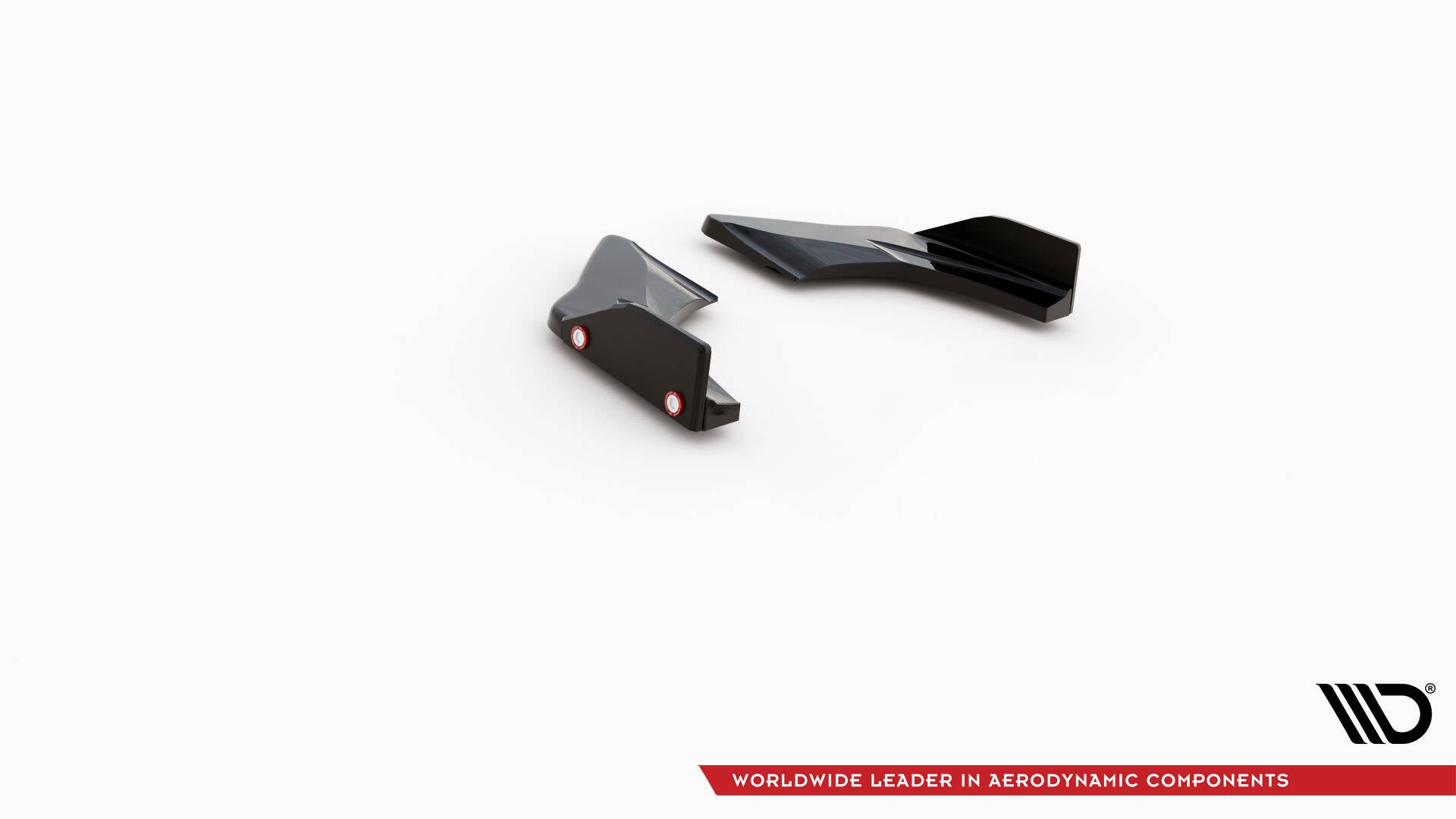 Maxton Design Heck Ansatz Flaps Diffusor V.1 + Flaps passend für VW Golf GTI Clubsport Mk8 Facelift