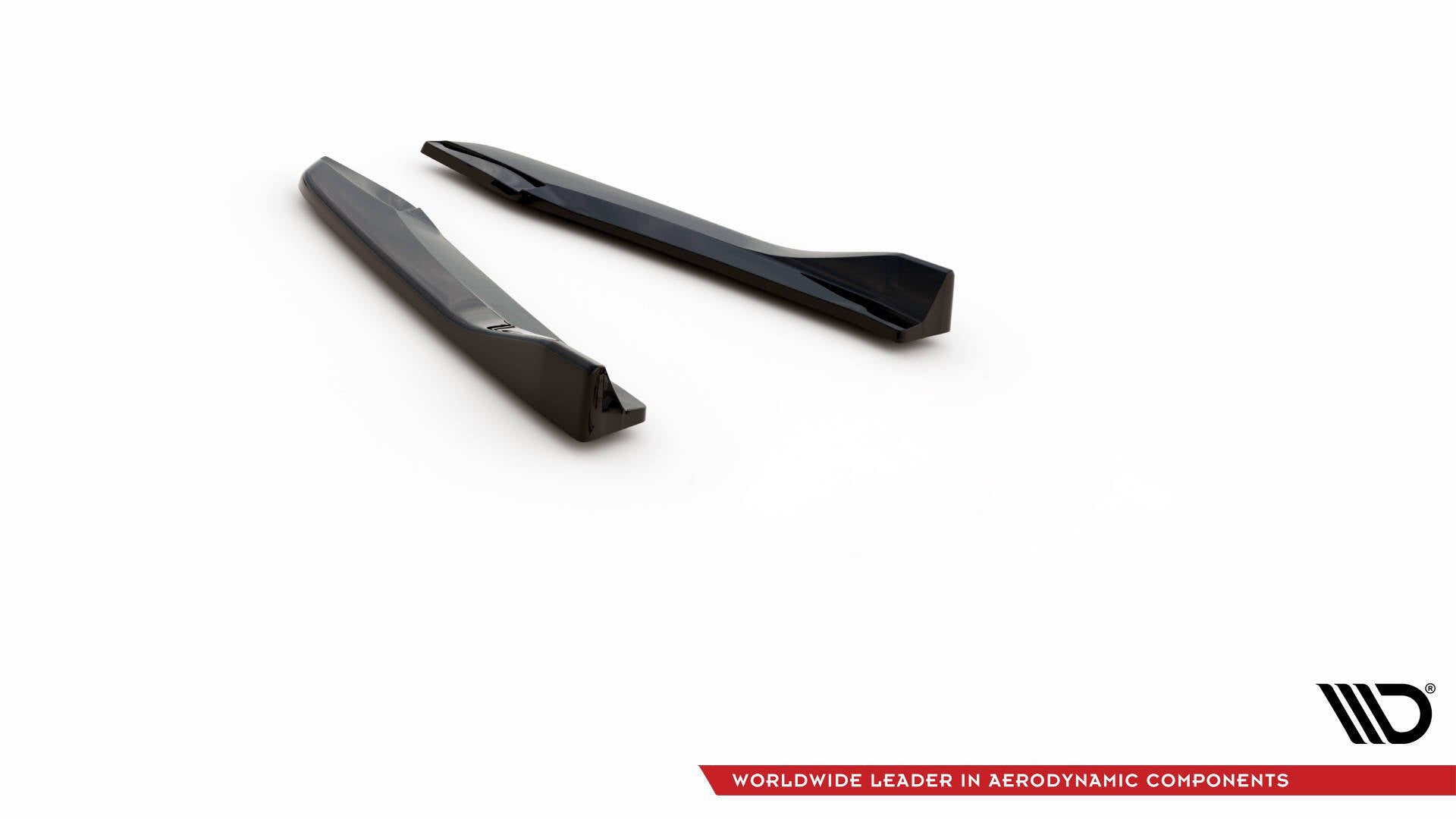 Maxton Design Heck Ansatz Flaps Diffusor V.3 passend für Seat Leon Cupra Mk3 FL Sportstourer schwarz Hochglanz