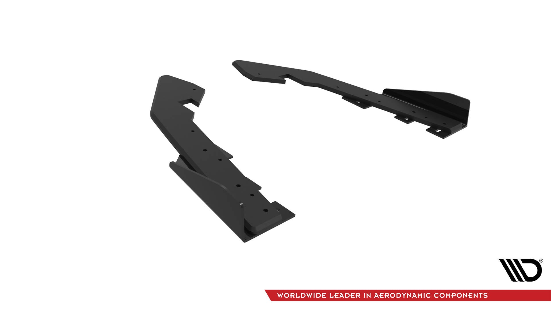 Maxton Design Street Pro Heck Ansatz Flaps Diffusor + Flaps passend für BMW 2 Coupe G42 schwarz Hochglanz