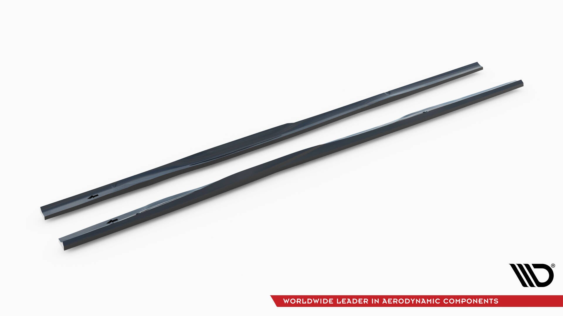 Maxton Design Street+ Seitenschweller Leisten passend für Ford S-Max ST-Line Mk2 Facelift schwarz Hochglanz